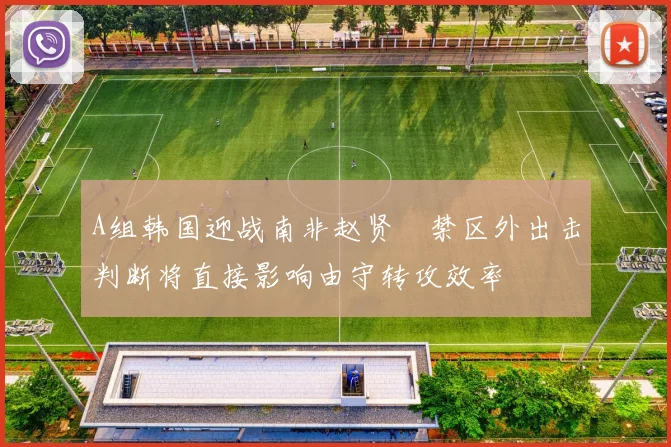 A组韩国迎战南非赵贤祐禁区外出击判断将直接影响由守转攻效率